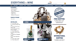 Desktop Screenshot of everythingbutwine.com